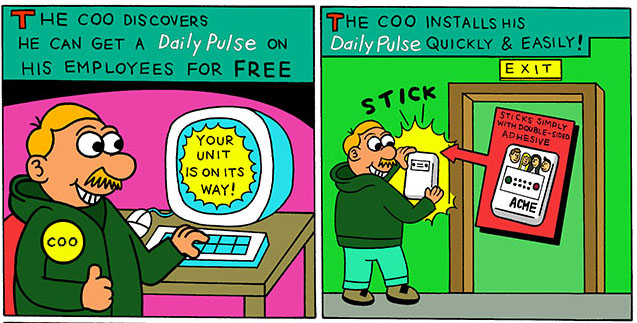 How the COO found a way to get a Daily Pulse on his employees