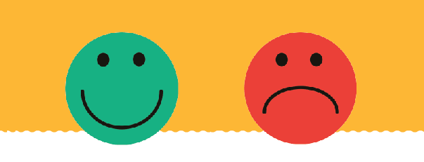Smileys to measure employee mood