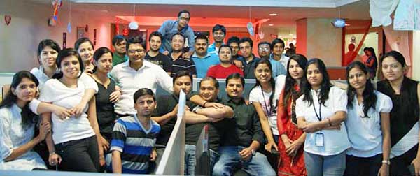 Office mood at Vinculum in India