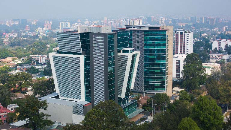 Edificio Grupo QCI de Guatemala