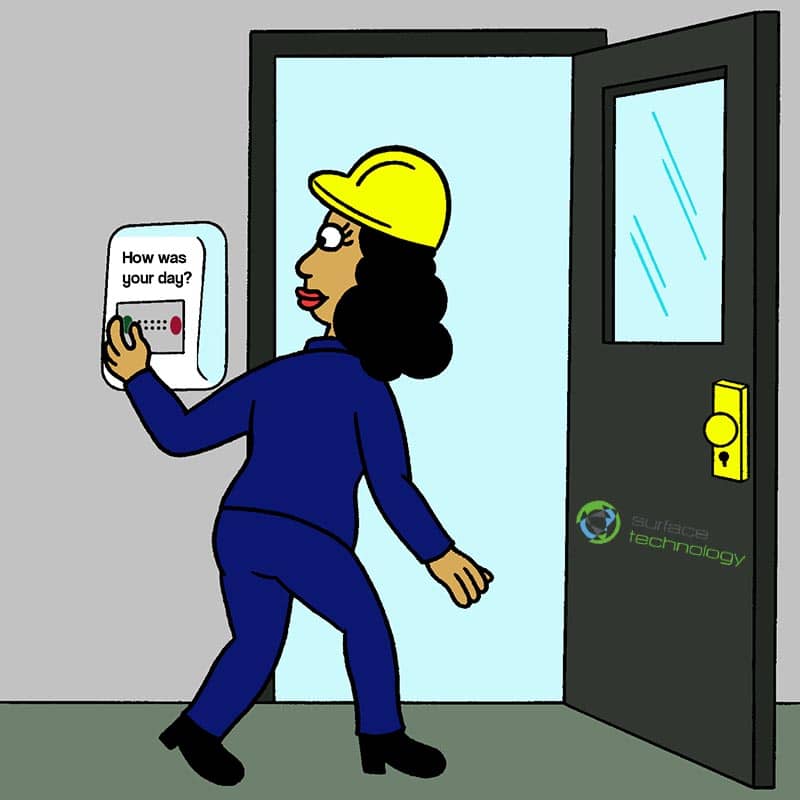 Measuring employee morale at Surface Technology