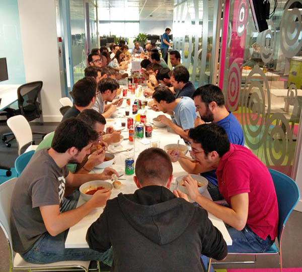 Skyscanner engineers at the Barcelona office