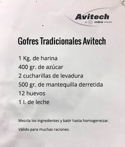 receta gofre