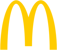 Mcdonalds logo China, golden arch