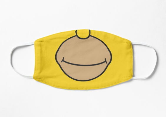 Homer face mask