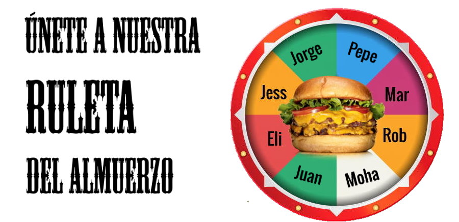 Aumenta la motivación laboral con la ruleta del almuerzo