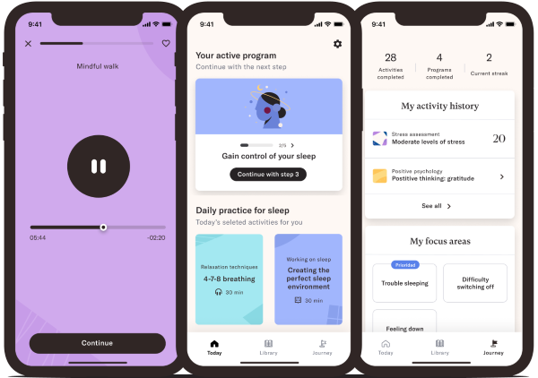 mentral wellbeing app