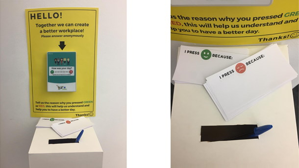 Anonymous Feedback suggestion box
