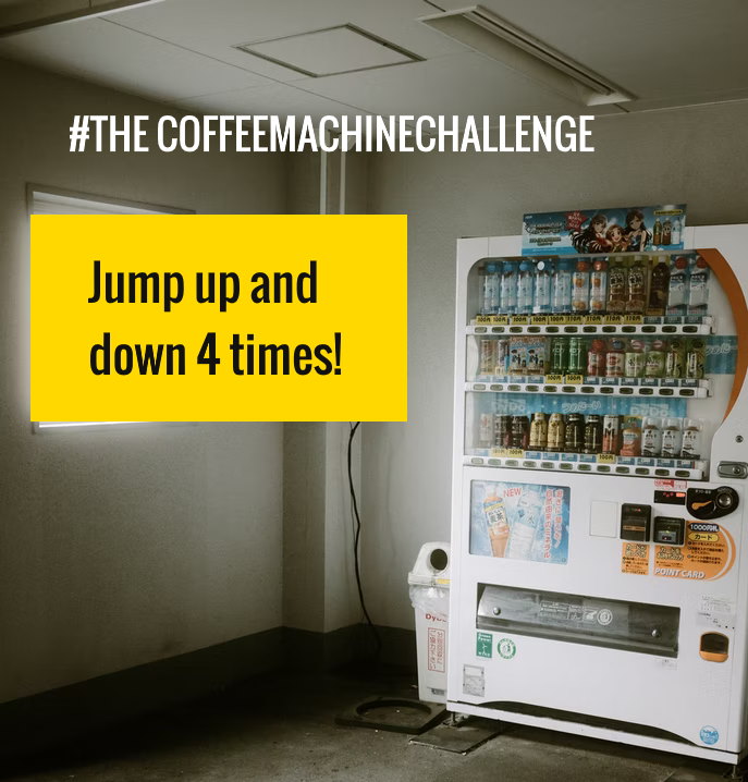 Vending machine wellness challenge